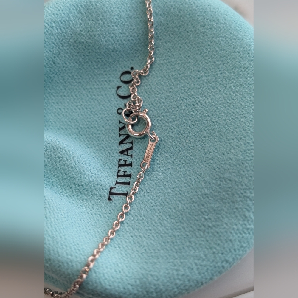 Tiffany and co Open Heart Large pendant‎ necklace - Picture 5 of 6